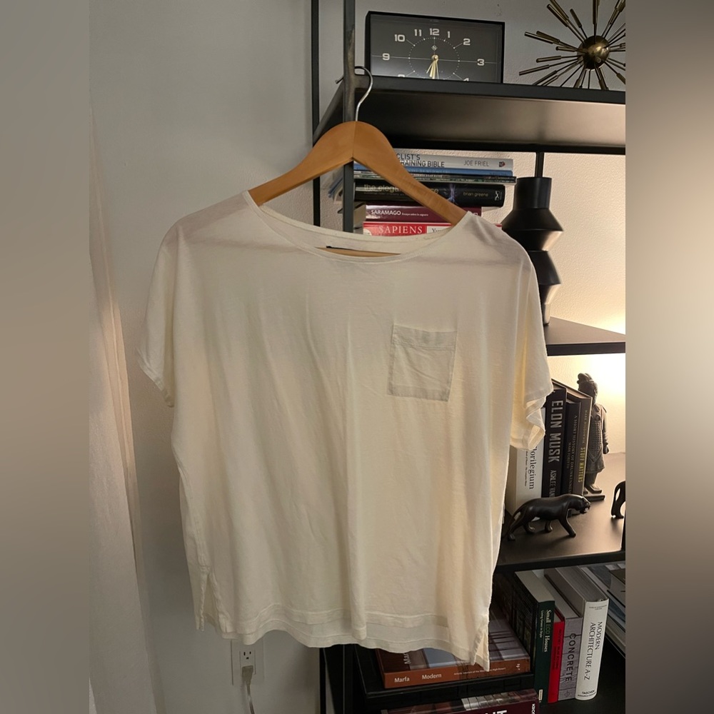 NWOT Pendleton Jersey Tee Women’s Small Marshmallow